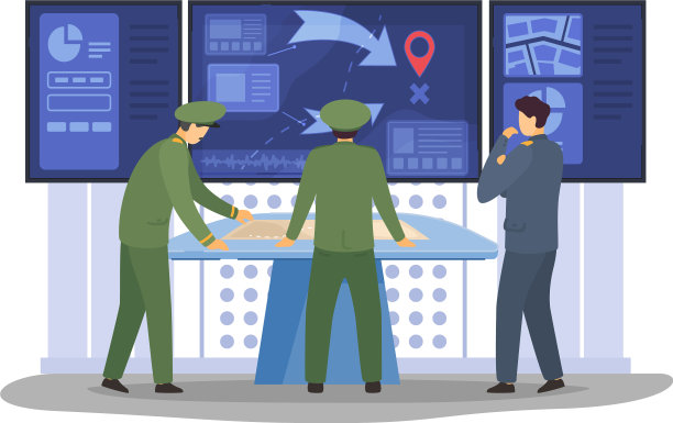 战争数字控制板军事操作图片下载