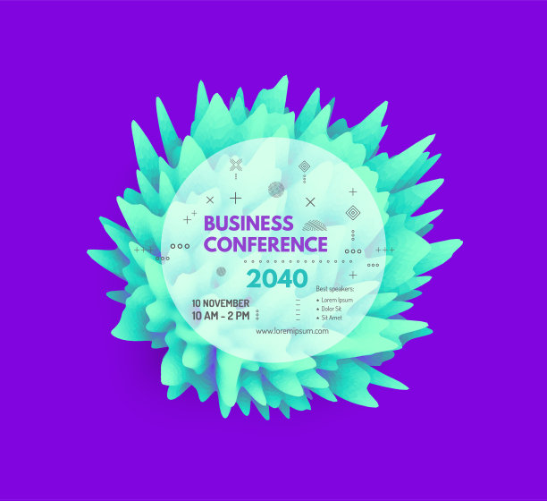 商务活动邀请模板花艺可以图片下载