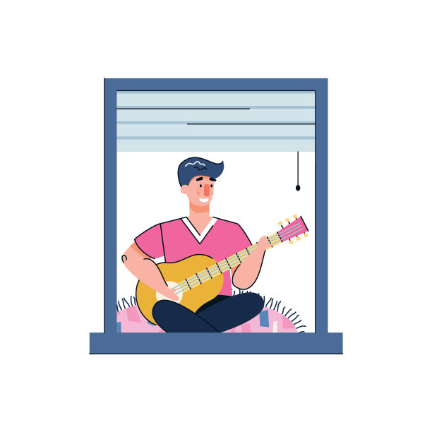 弹吉他的音乐家图片下载