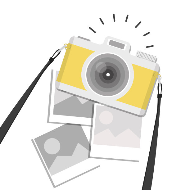 将老式相机与照片分开图片下载
