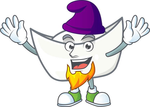 可爱的中国白锭扮演精灵图片下载