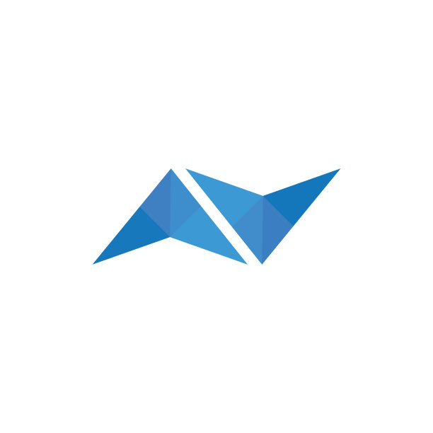 字母NV或VN标志设计模板图片下载