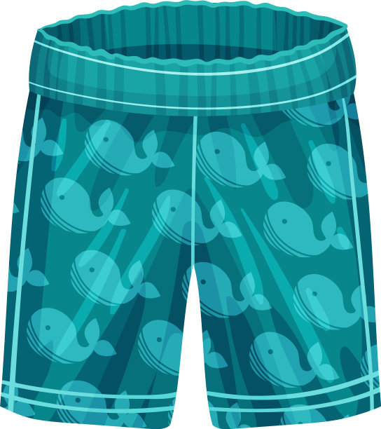 宽松的男性弹性泳裤图片下载