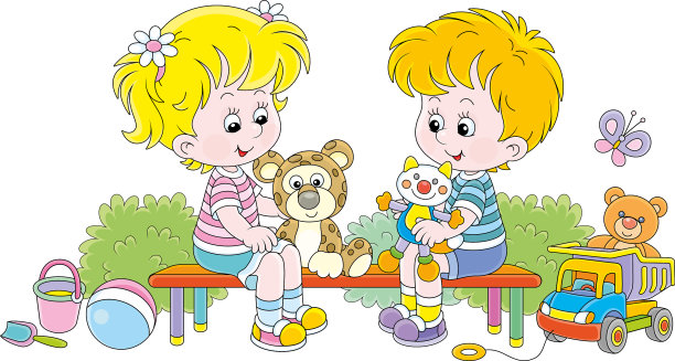 孩子们在操场上玩耍图片下载