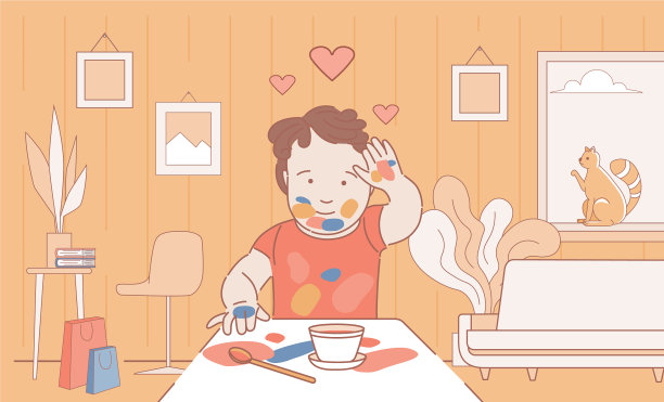 沾满了油漆工的涂鸦和离去图片下载