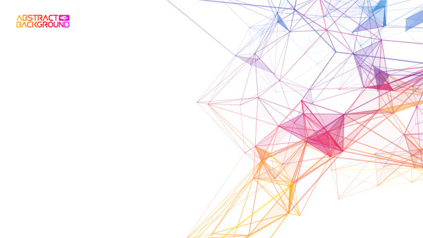 网络背景抽象连接技术图片下载