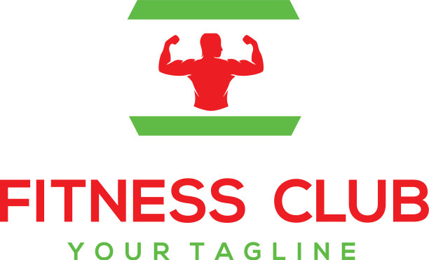 健身俱乐部的标志图片下载