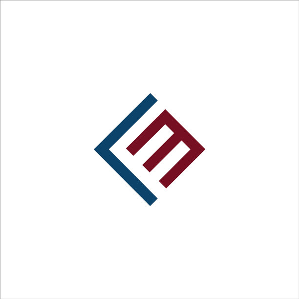 KM或MK首字母logo设计模板图片下载