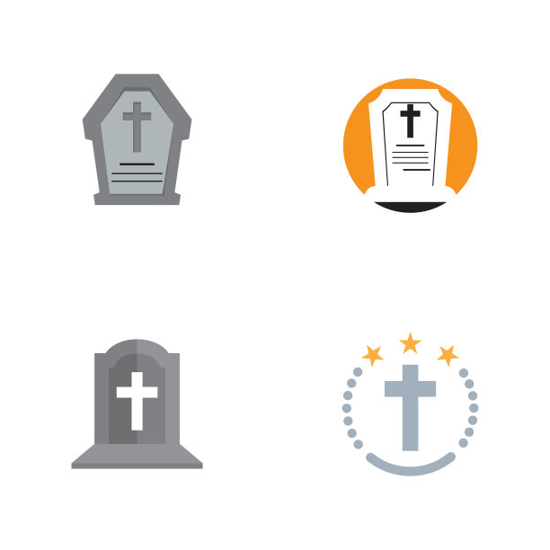 墓图标模板图片下载