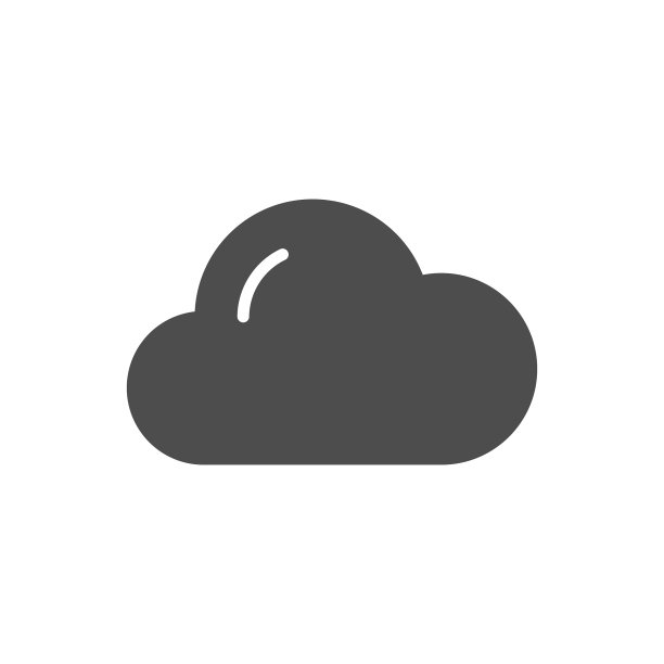 云字形图标和圆形的形状元素图片下载