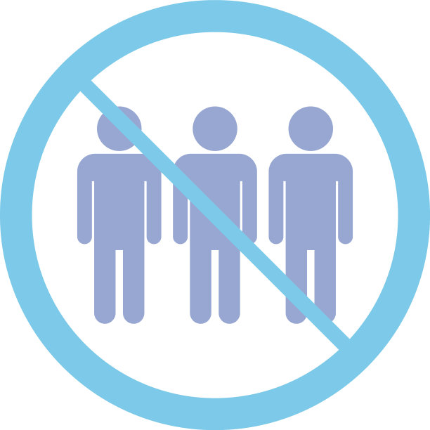 限制会议平面风格图标图片下载