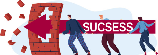 题词成功团队合作成功图片下载