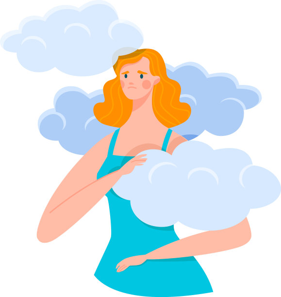 女人云不高兴看有远见的战略图片下载