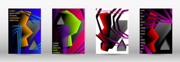 时髦的封面设计图片下载