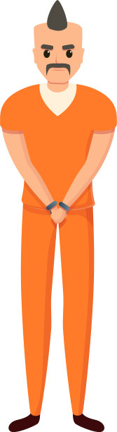 摇滚人监狱图标卡通风格图片下载