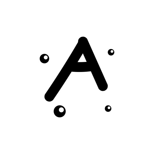 手绘字母设计模板图片下载