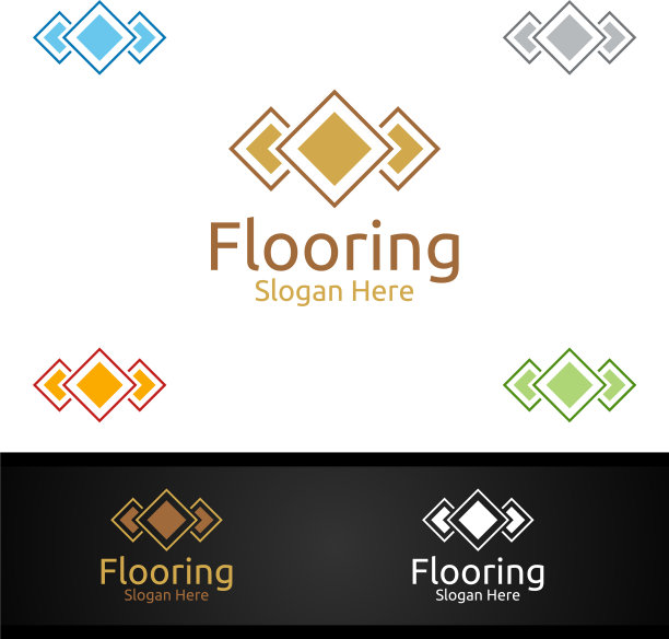 镶木地板或乙烯基地板标志图片下载