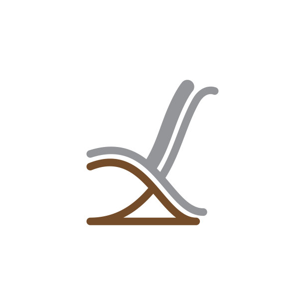 简单的椅子家居家具室内装饰标志图片下载