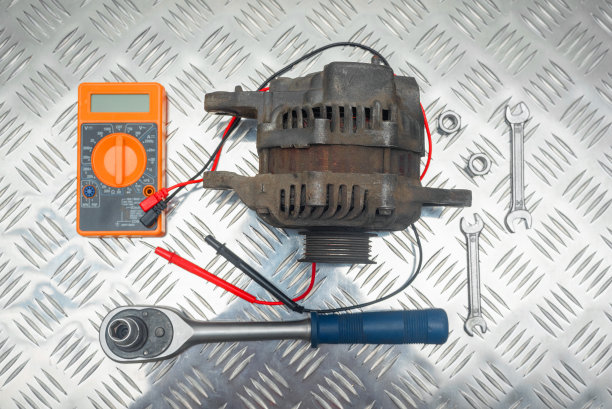 汽车发电机维修。图片下载
