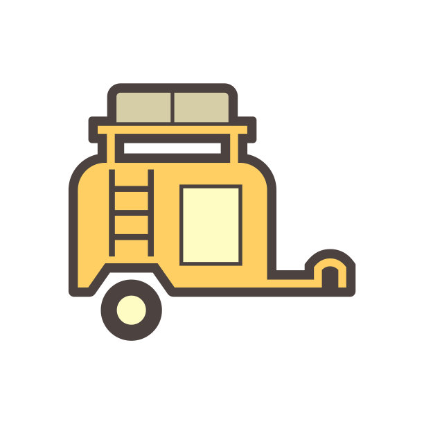 越野拖车图标图片下载