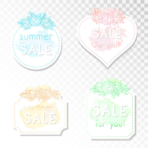 设置标签和标签与玫瑰图片下载