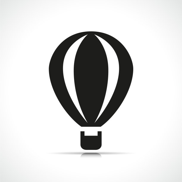 热气球图标图片下载