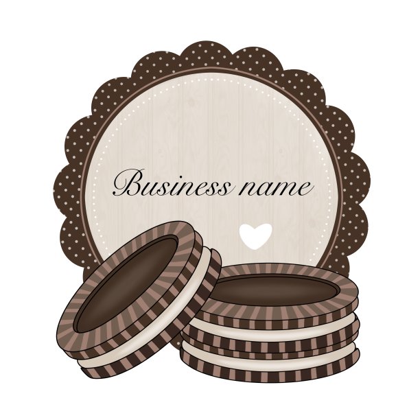 巧克力曲奇饼图图片下载