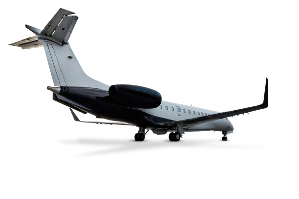 现代公务机被白色隔离图片下载