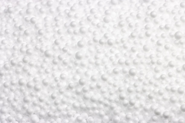 聚苯乙烯泡沫球特写背景图片下载