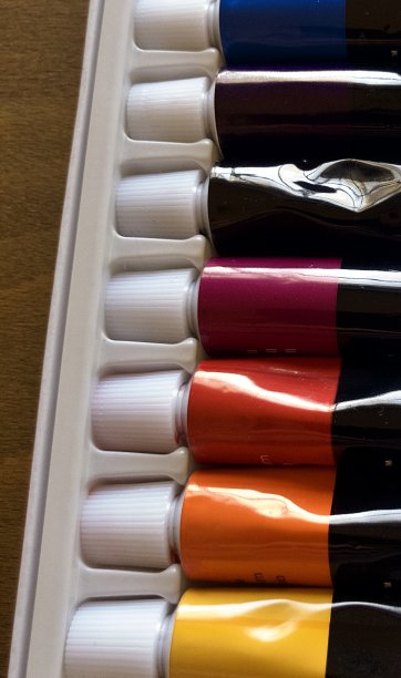 丙烯酸涂料组图片下载