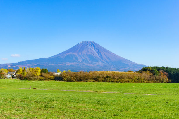 Asagiri高地的富士山图片下载
