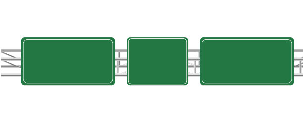 标志街道孤立白色背景图片下载