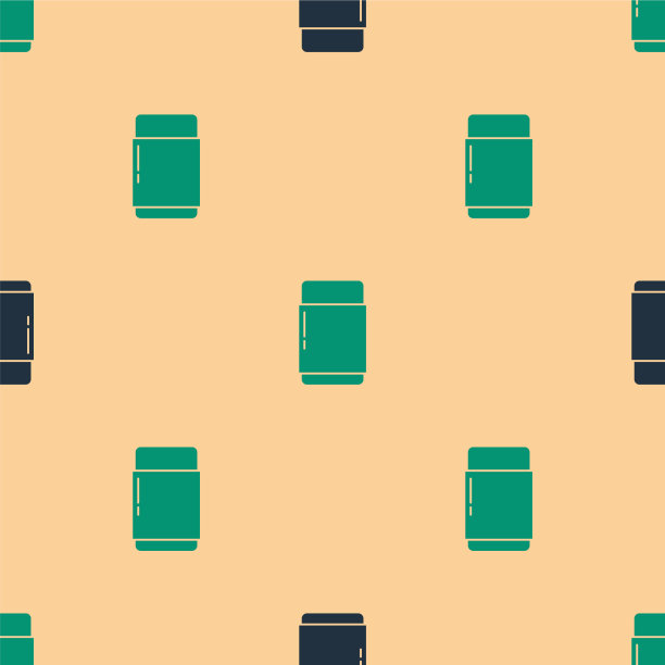 绿色和黑色橡皮或橡皮图标隔离图片下载