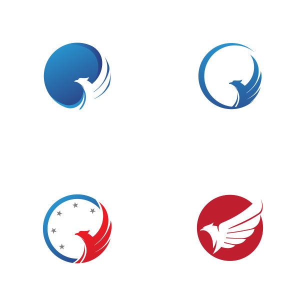 猎鹰翼图标模板图片下载