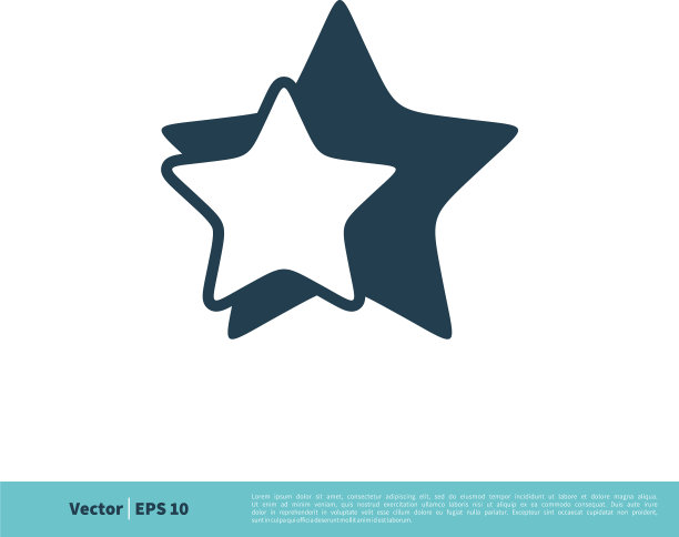明星图标标志模板设计eps 10图片下载