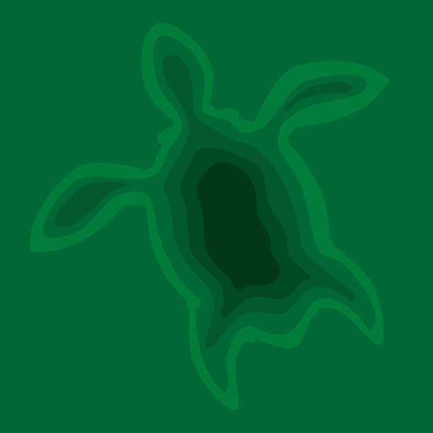 剪纸龟图片下载