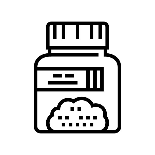 地面分析线图标矢量插图图片下载
