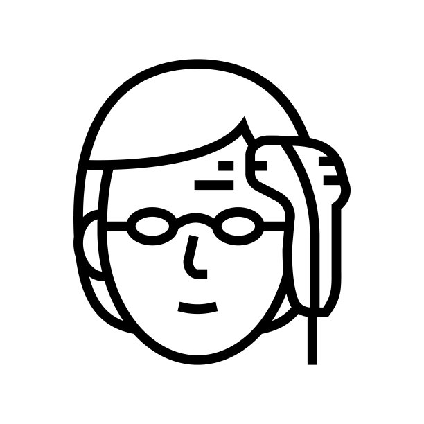 面部皮肤重新表面激光线图标矢量插图图片下载