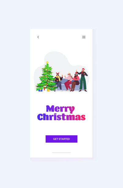 混合种族的女性朋友在圣诞老人的帽子和面具喝香槟庆祝新年圣诞假期图片下载