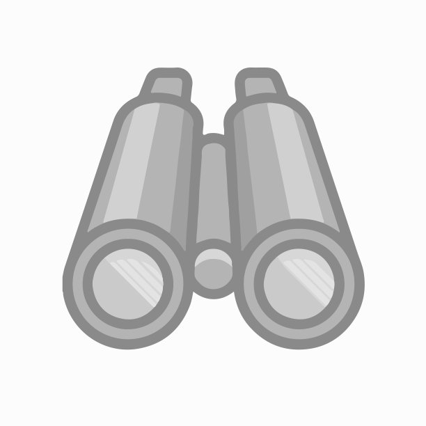 望远镜图标符号插图在平坦和现代风格可为您的设计图片下载