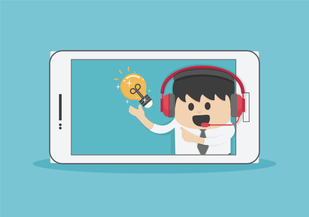 年轻的商人谁是快乐的，展示了成功的股票，赚取了巨大的利润。图片下载