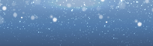 精致的天空背景与飘落的雪花图片下载