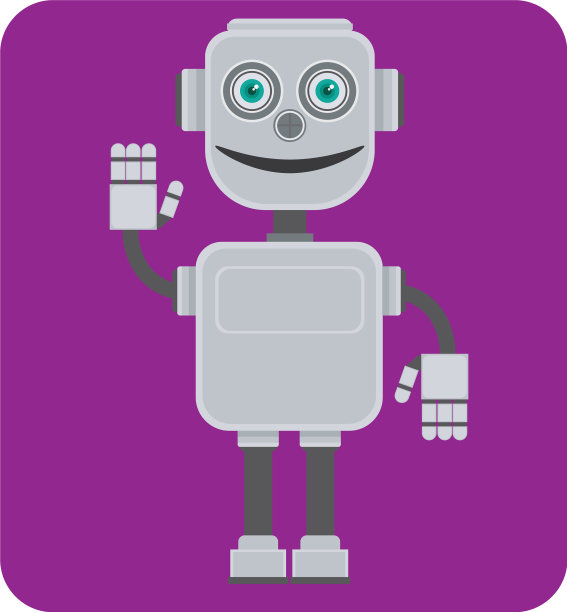 友好开朗的机器人对话题兴致很高图片下载