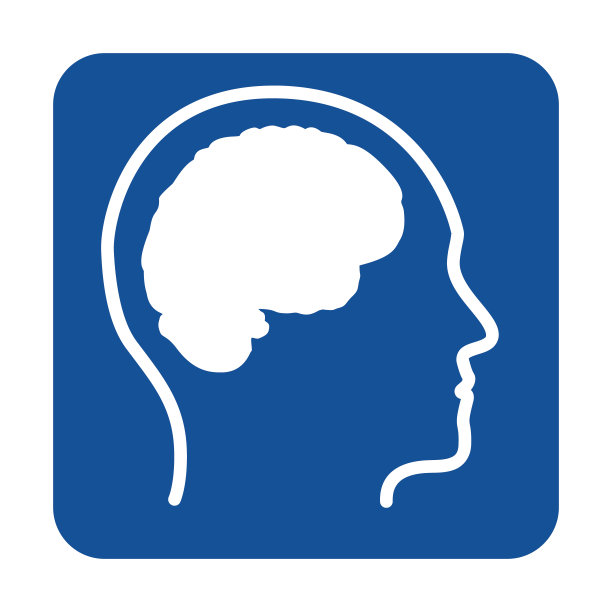 心理健康和自闭症象形图图片下载