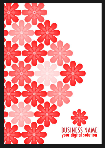 年度报告封面业务设计图片下载