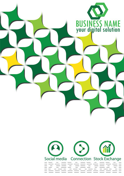 报告封面模板业务设计图片下载