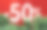 冬季销售50%。红色背景与冷杉枝。-50%的折扣。冬季销售。圣诞节销售。新的一年出售。图片下载