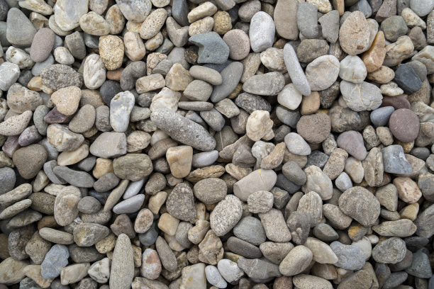 灰色卵石景观图片下载