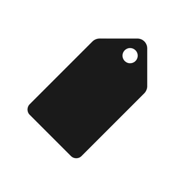 价格标签矢量图标。网上商店和商店按钮。价格标签的象征。简单的平面形状销售标志标志。轮廓孤立在白色背景上。图片下载