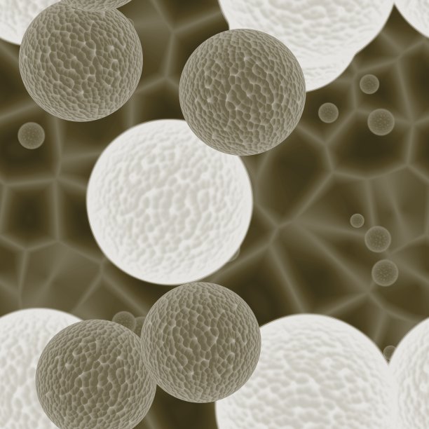 病毒病的概念。病毒抽象背景。细胞感染的有机体图片下载